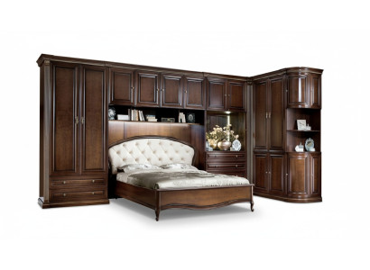 Bed Bedroom Royal Bedroom + Upper Cabinet Wardrobe New Verona IV