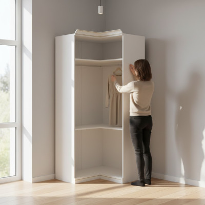 Element Model V-18N for Walk-in Closet Wardrobe Italian Furniture