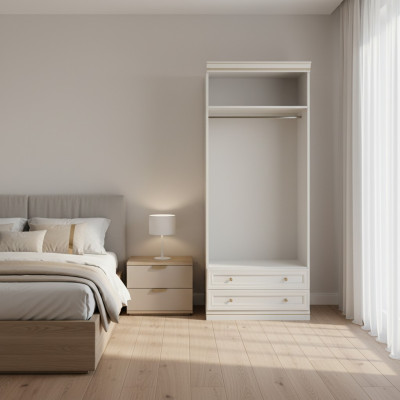Element Model V2D-16 for Walk-In Closet Wardrobe Italian Furniture