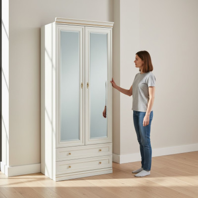 Element Model V2D-14 for Walk-In Closet Wardrobe Italian Furniture
