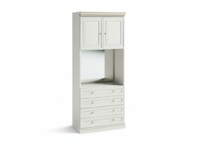 Element Model V2D-05-L for Walk-In Closet Wardrobe Italian Furniture