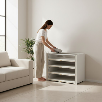 Element Model V-B for Walk-In Closet Wardrobe Italian Furniture