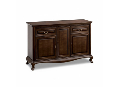 Classic chest of drawers, genuine wood, wooden cabinet, solid wood, handcrafted V-K3M