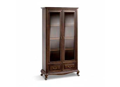 Classic display cabinet living room showcase cabinet showcases new V-W2 glass