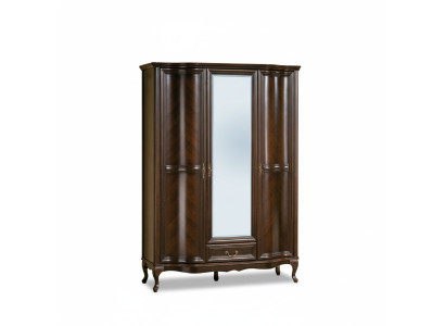 Wardrobe Cabinets Cupboard Wall Unit 3 Doors Wood New Italian Furniture