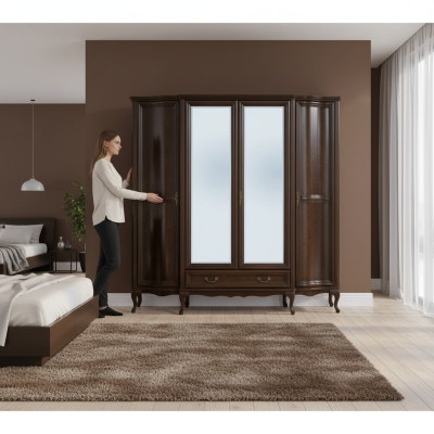 Classic cabinet cupboards cabinet wall wardrobe antique Italian furniture