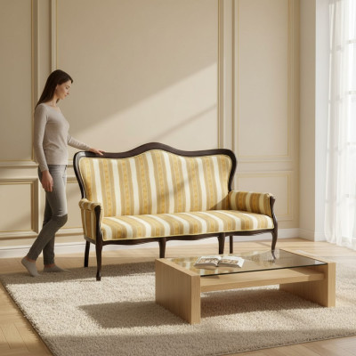 Classic sofa Italian furniture Chesterfield sofas couch set W-Sofa3
