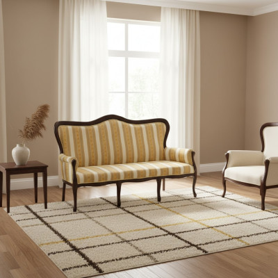 Classic sofa Italian furniture Chesterfield sofas couch set W-Sofa3