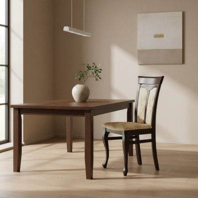 Classic chairs, dining room chair, royal armchair, wood - Model W-02