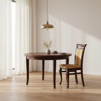Classic Chairs Dining Room Chair Royal Armchair Wood - Model W-01