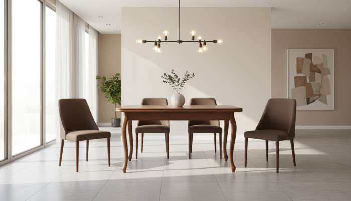 CLASSIC TABLES DINING TABLE DINING ROOM TABLE SOLID WOOD Italian Furniture - ZB-7