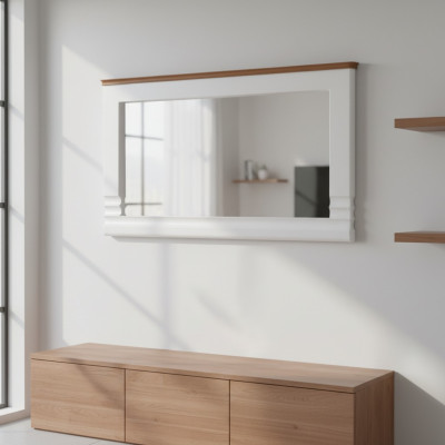 Mirror Wood Frame Large Wall Mirror Classic Designer Mirror Model TO-L1