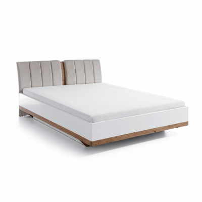 Classic bed beds double bed wooden bed country style - Model CM-B3