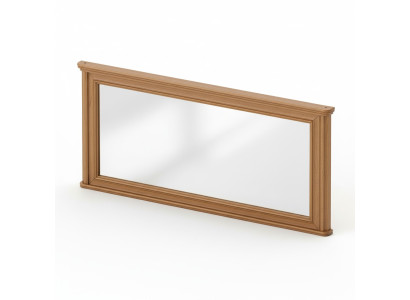 WALL MIRROR WOOD-FRAMED MIRROR FRAME RECTANGULAR MIRROR DESIGNER Prato PR-L1