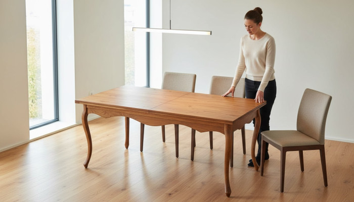 Wooden table wood handmade classic tables table dining table - Model PR-2