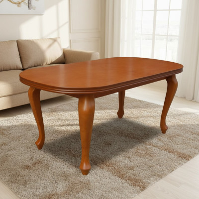 Table Dining Table Wooden Table XXL Conference Table 100x200cm Extendable 200x300cm