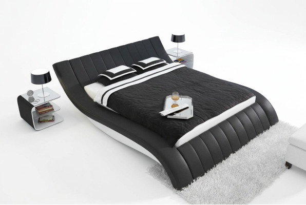 UPHOLSTERED BED LEATHER BED BED BED MODEL S-9275 160/180/200X220CM