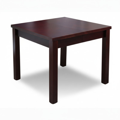 Table dining table wooden table XXL conference table 100 x 100 cm extendable 100 x 250 cm
