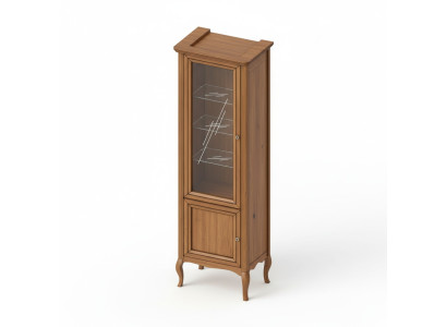 Cabinet Real Wood Solid Wood Classic Display Cabinet Display Cabinet Model PR-W 1-2