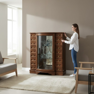 Classic display cabinet chest of drawers drawers sideboard cabinet display cabinets Model Z-KS2