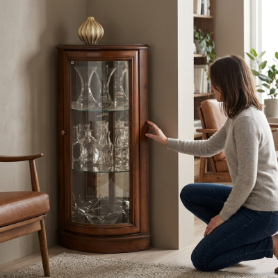 Classic Display Cabinet Sideboard Sideboards Cabinet Bar Display Cabinets - Model Z-K-NM
