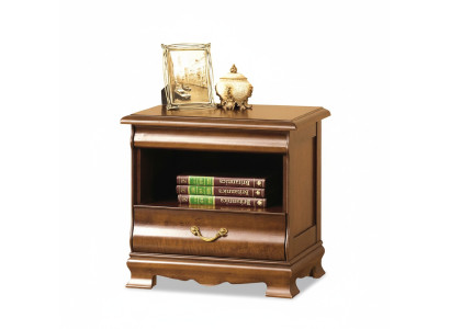 Classic nightstand bedside table solid console shelf bedroom N-SzN