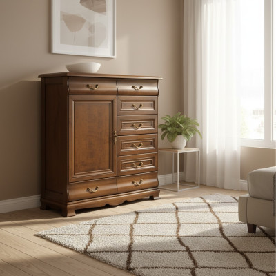 Classic sideboard chest of drawers country house cabinet model N-K4B