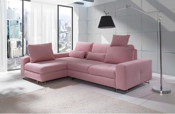 Corner sofa living landscape upholstery with bed function sofa corner sofa couch corner set
