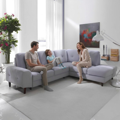 Corner sofa landscape fabric textile sofa corner sofa couch corner upholstery set