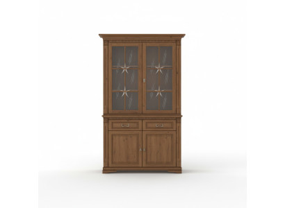 Classic display cabinet showcase cabinet glass cabinet colonial wardrobe new OK2