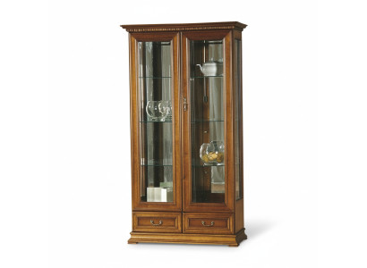 Classic showcase glass cabinet cupboard solid display cabinet showcases new R-W3