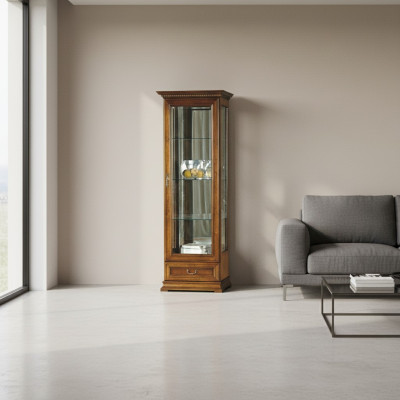 Classic showcase display cabinet display case glass collector museum R-W2