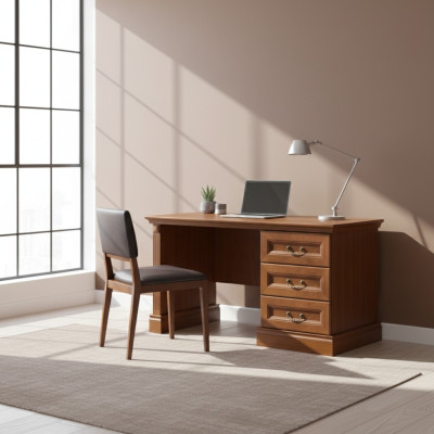 Classic desk office furniture table executive office desks solid wood BA-Sc