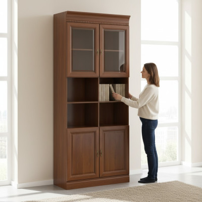 Classic cabinets cupboard wall unit bookshelf shelf bookcase Mod BA-5