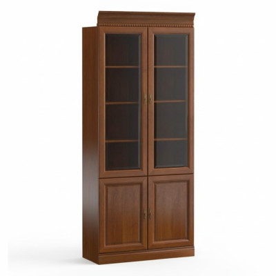Classic cabinets, wardrobe showcase, display cabinet, glass wall unit model BA-2