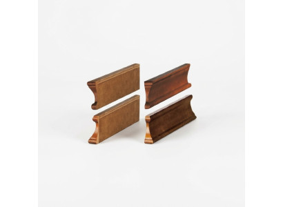 Classic crown molding set finishing element for bookcase cabinet SE-L4