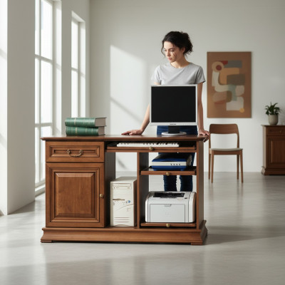 Classic desk office furniture table office executive desks solid wood SE-S3