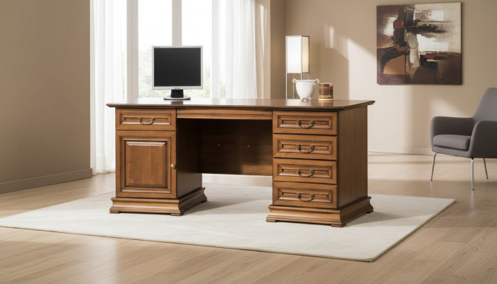 Classic desk office furniture table office executive desks solid wood - SE-S