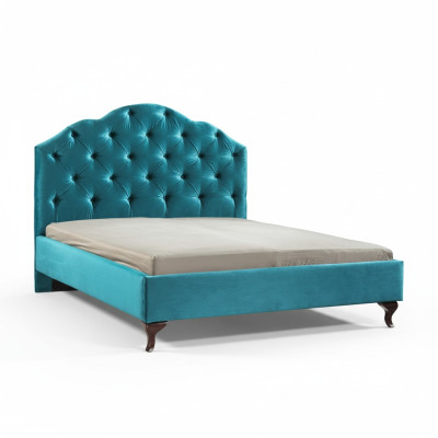 Designer bed, beds, marriage bed, double bed, upholstered bed, leather bed - Model CL-4