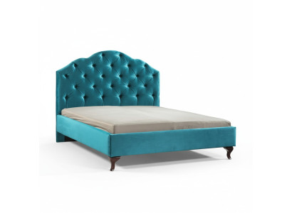 Designer bed, beds, marriage bed, double bed, upholstered bed, leather bed - Model CL-4