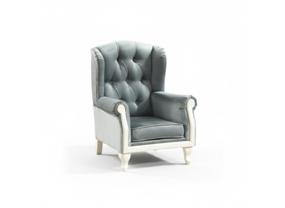 Chesterfield wing chair upholstered television office couch leather textile