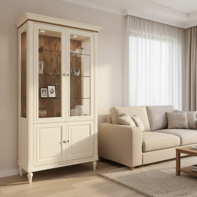 Classical display cabinet sideboards showcase cabinets display cabinet cupboard glass cabinet FL-W2