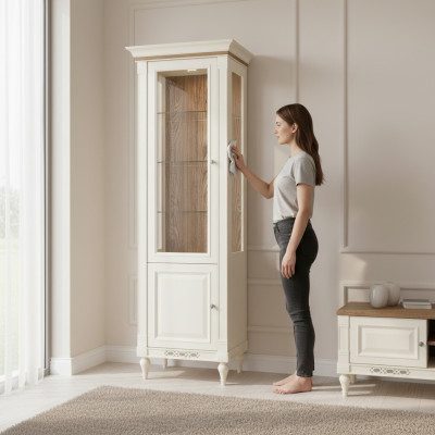 Classic showcase cabinets display cabinets display cabinet cabinet glass cabinet FL-W1