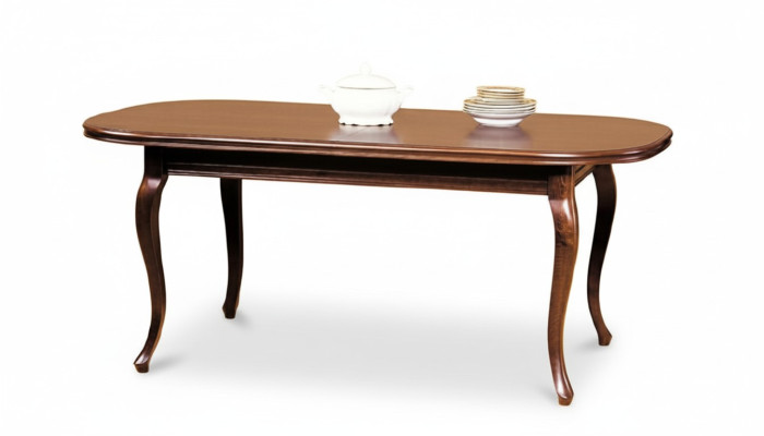 CLASSIC TABLES DINING TABLE DINING ROOM TABLE REAL WOOD Italian Furniture - ZB-5