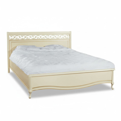 Bed, double bed, bedroom, wooden bed, classic - Model V-AP-N Wood