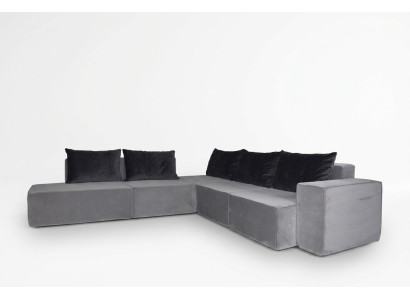 Designer Sofa Corner Sofa Fabric Sofa System Sofa Textile Velvet Corner Couch Couch SL Sofa 2