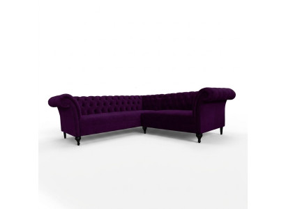 Chesterfield sectional sofa designer sofa couch velvet leather sofa