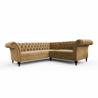 Chesterfield corner sofa corner couch modern designer sofa couch velvet leather sofa