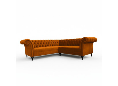 Chesterfield sectional sofa designer sofa couch velvet leather sofa