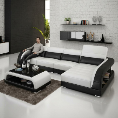 Leather sofa couch sofa living area corner modern corner sofa design suite